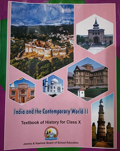 Textbook Of History Class 10th JKBOSE